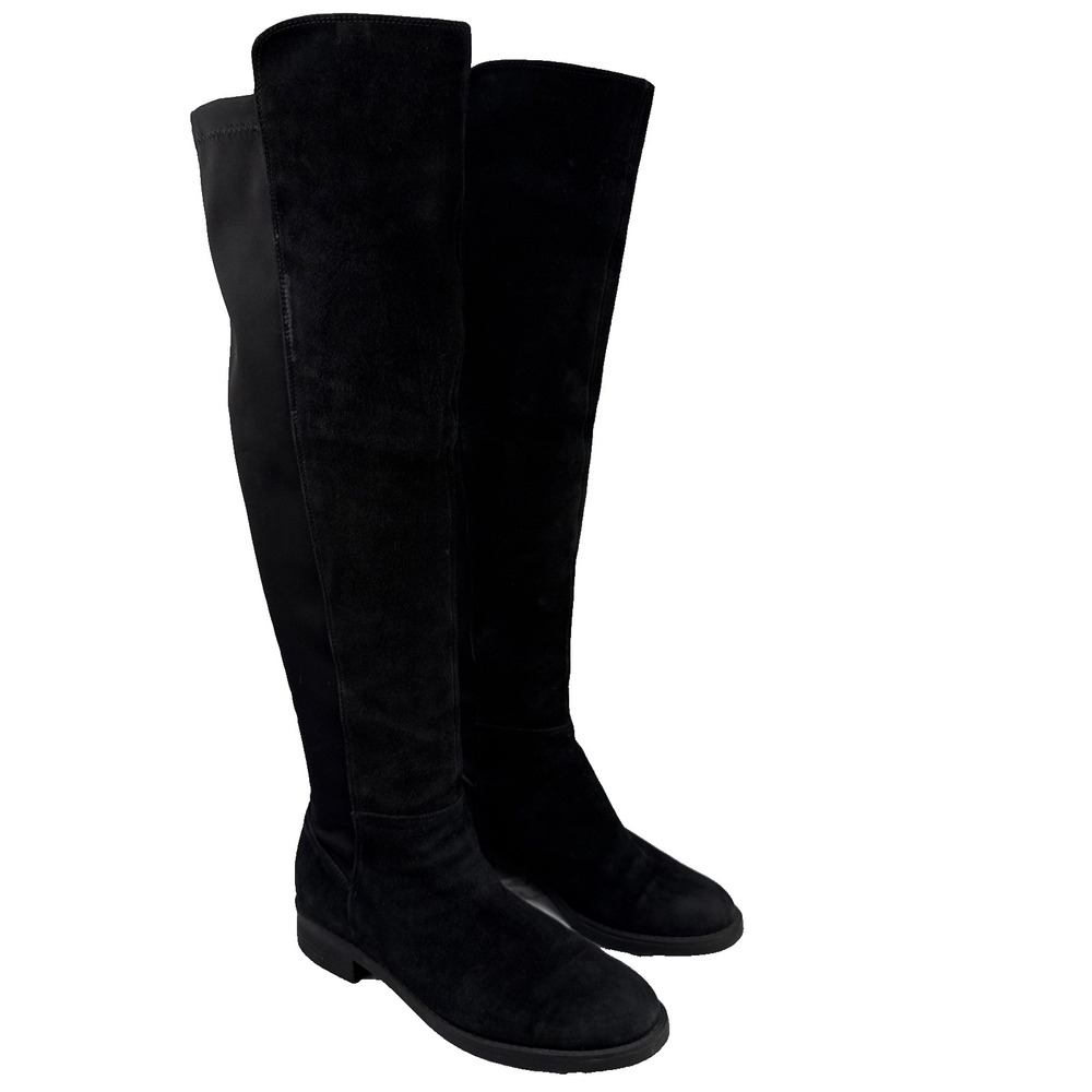 Blondo Womens Sierra Waterproof Over the Knee Boots Size 7.5 Leather Pull On